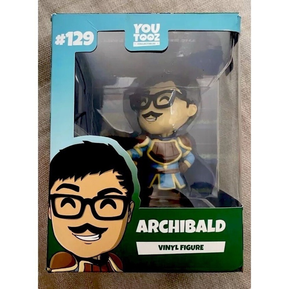Youtooz ARCHIBALD You Tooz Collectibles‎ Vinyl Figure #129 Box